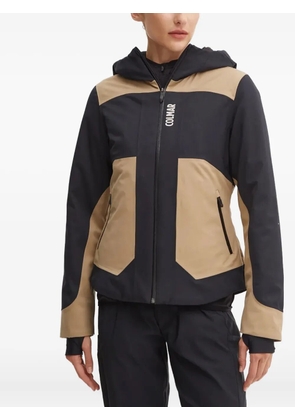 Colmar panelled hooded jacket - Black