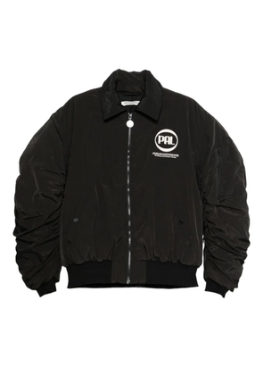 Pal Sporting Goods zip-up bomber jacket - Black