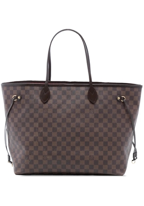 Louis Vuitton Pre-Owned 2009 Damier Ebene Neverfull GM tote bag - Brown