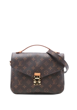 Louis Vuitton Pre-Owned 2019 Monogram Pochette Metis satchel - Brown