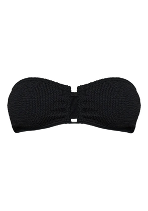 Bond-eye Blake texture bikini top - Black