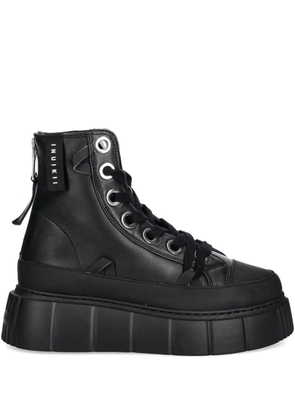 Inuikii Matilda leather sneakers - Black