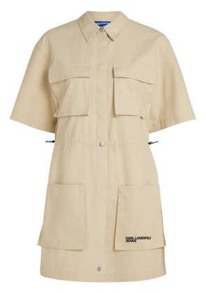 Karl Lagerfeld Jeans shirt-style dress - Neutrals