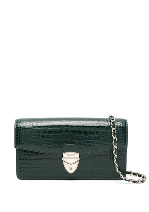 Aspinal Of London Mayfair Clutch 2 crossbody bag - Green