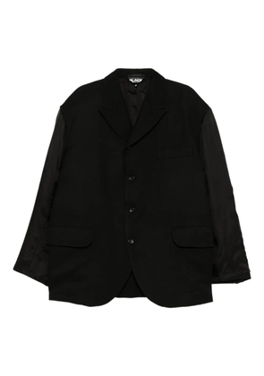 Black Comme Des Garçons single-breasted blazer