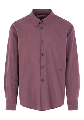 OUR LEGACY buttoned long-sleeved shirt - Red