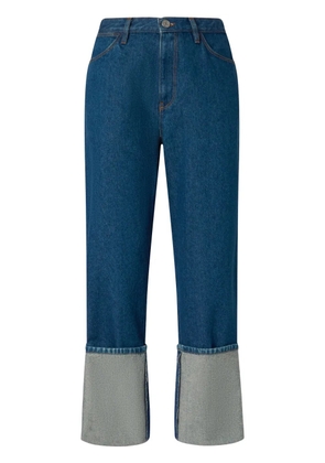 PINKO turn-up straight jeans - Blue