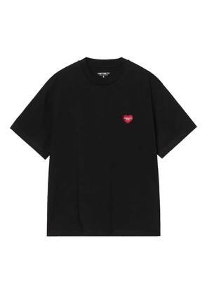 Carhartt WIP heart-patch T-shirt - Black