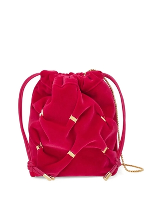 Ferragamo mini Vara-bow gathered bucket bag