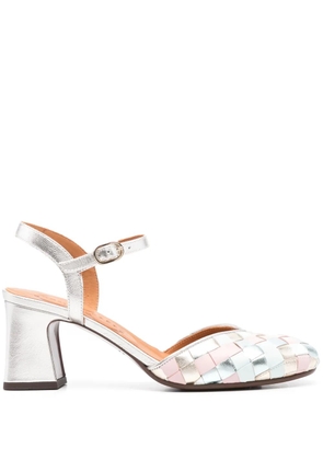 Chie Mihara 75mm Filha pumps - Silver