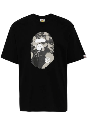 A BATHING APE® graphic print t-shirt - Black