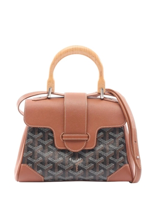 Goyard Pre-Owned 2010-2025 Mini Goyardine Saigon Souple satchel - Black