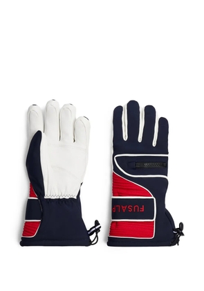 Fusalp Slalom zip-pocket ski gloves - Blue