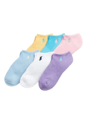Polo Ralph Lauren ribbed-knit socks (pack of six) - White