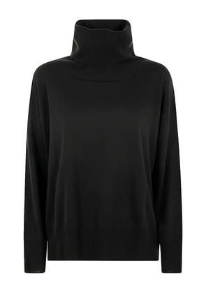 Liviana Conti roll-neck sweater - Black