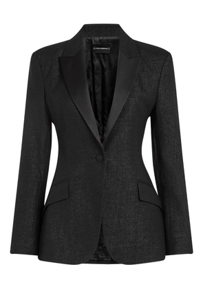 Karl Lagerfeld peak-lapel blazer - Black