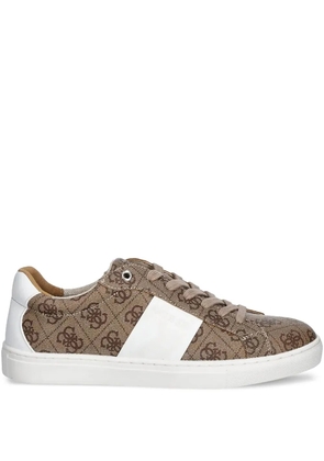 GUESS USA logo sneakers - Brown
