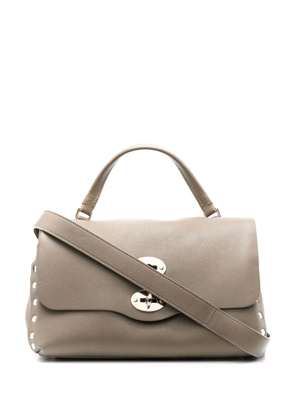 Zanellato Postina top-handle tote bag - Grey