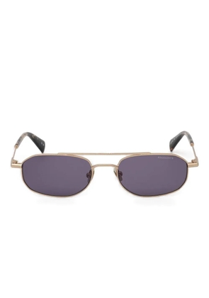 AllSaints oval-frame sunglasses - Gold