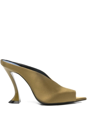 Lanvin pointed-toe sandals - Green