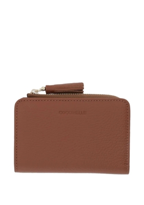Coccinelle tassel-detail wallet - Brown