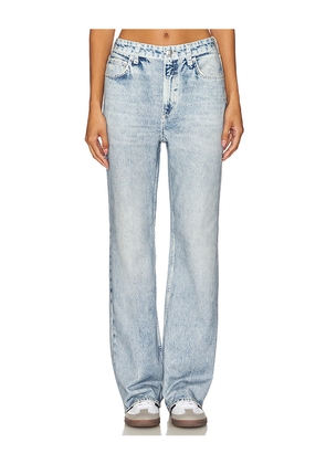 Rag & Bone Miramar Shea High Rise Full Relaxed in Denim-Light. Size 23. Also in 24, 26, 27, 28, 29, 30, 31.