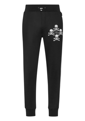 Philipp Plein Skull & Bones track pants - Black