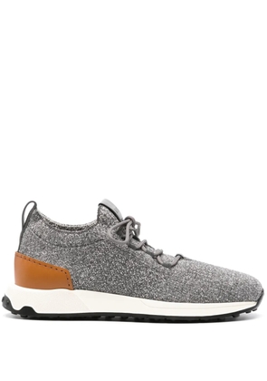 Tod's knitted-upper sneakers - Grey