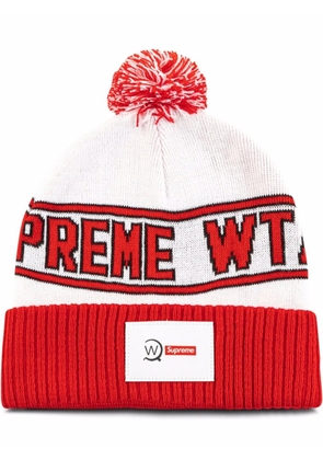 Supreme x WTAPS beanie - White