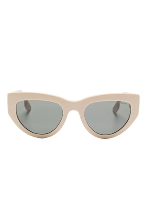 Komono cat-eye frame sunglasses - Neutrals