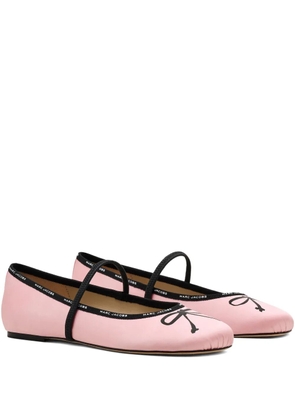 Marc Jacobs bow-detail ballet flats - Pink