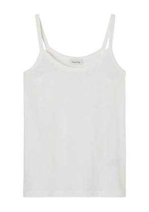 American Vintage Gamipy slim straps vest - White