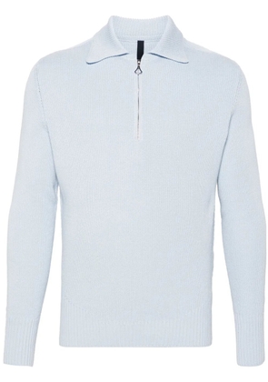 J.LAL Lancet half-zip jumper - Blue