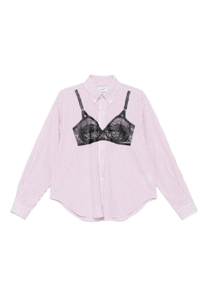 Vaquera Trompe L'oeil shirt - Red