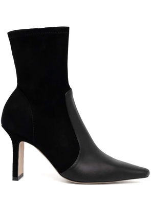 BOSS leather ankle boots - Black