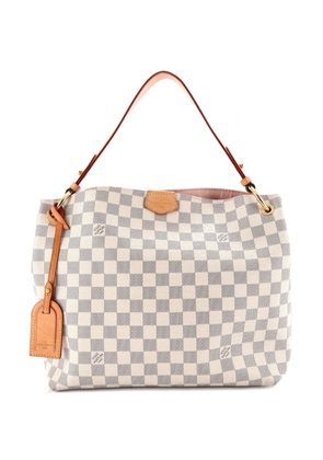 Louis Vuitton Pre-Owned Graceful Handbag Damier PM hobo bag - White