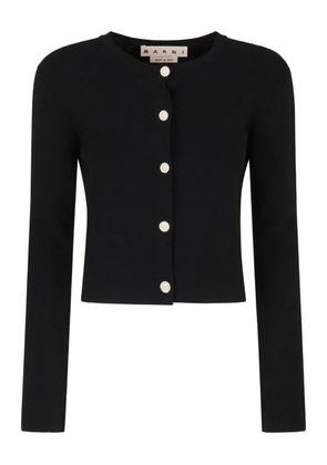 Marni button-front long-sleeve cardigan - Black