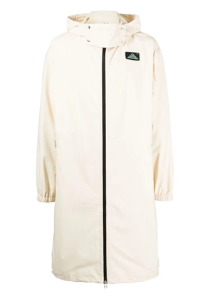 OAMC zip-up hooded parka - Neutrals