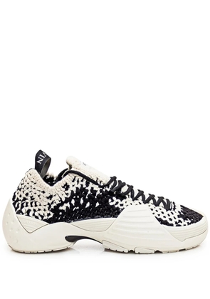 Lanvin Flash knit sneakers - White