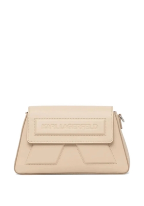 Karl Lagerfeld Ikonik K shoulder bag - Neutrals