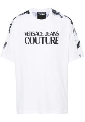 Versace Jeans Couture logo-print cotton T-shirt - White