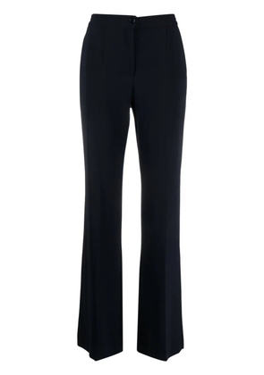 Talbot Runhof straight-leg tailored trousers - Blue