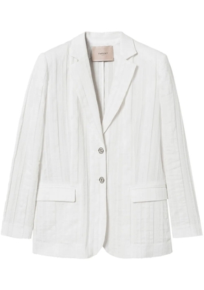 TWINSET single-breasted blazer - White