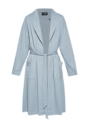 Hanro Belted pocket robe - Blue