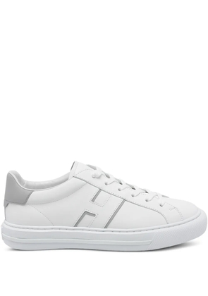Hogan lateral logo round toe trainers - White