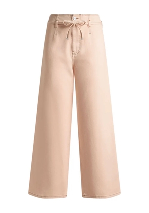 ETRO belted cropped trousers - Pink