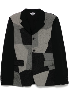 Black Comme Des Garçons panelled blazer