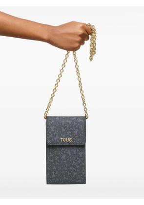 TOUS leather phone case - Grey