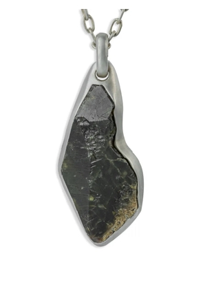 Parts of Four sterling silver Halos quartz necklace