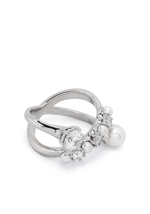 Swarovski Matrix ring - Silver